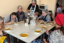 Пробуем свой приготовленный супчик